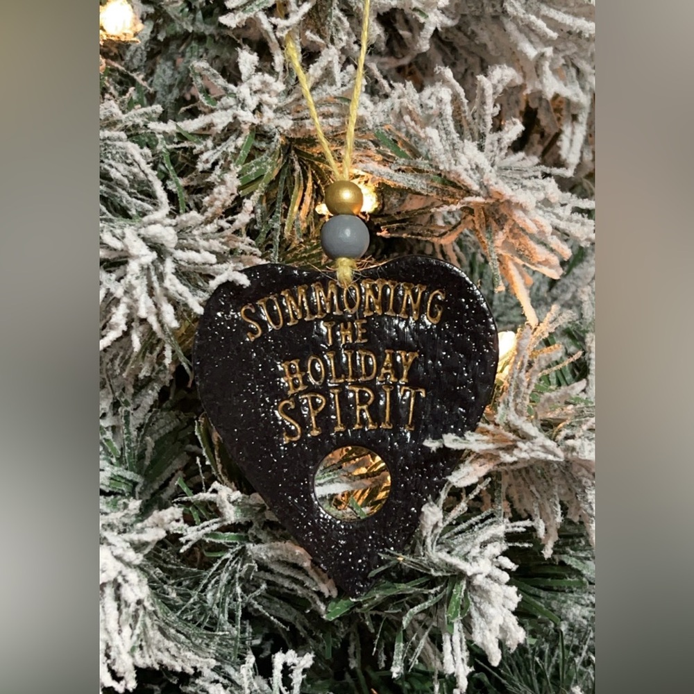 Ouija Inspired Christmas Ornament & Gift Box